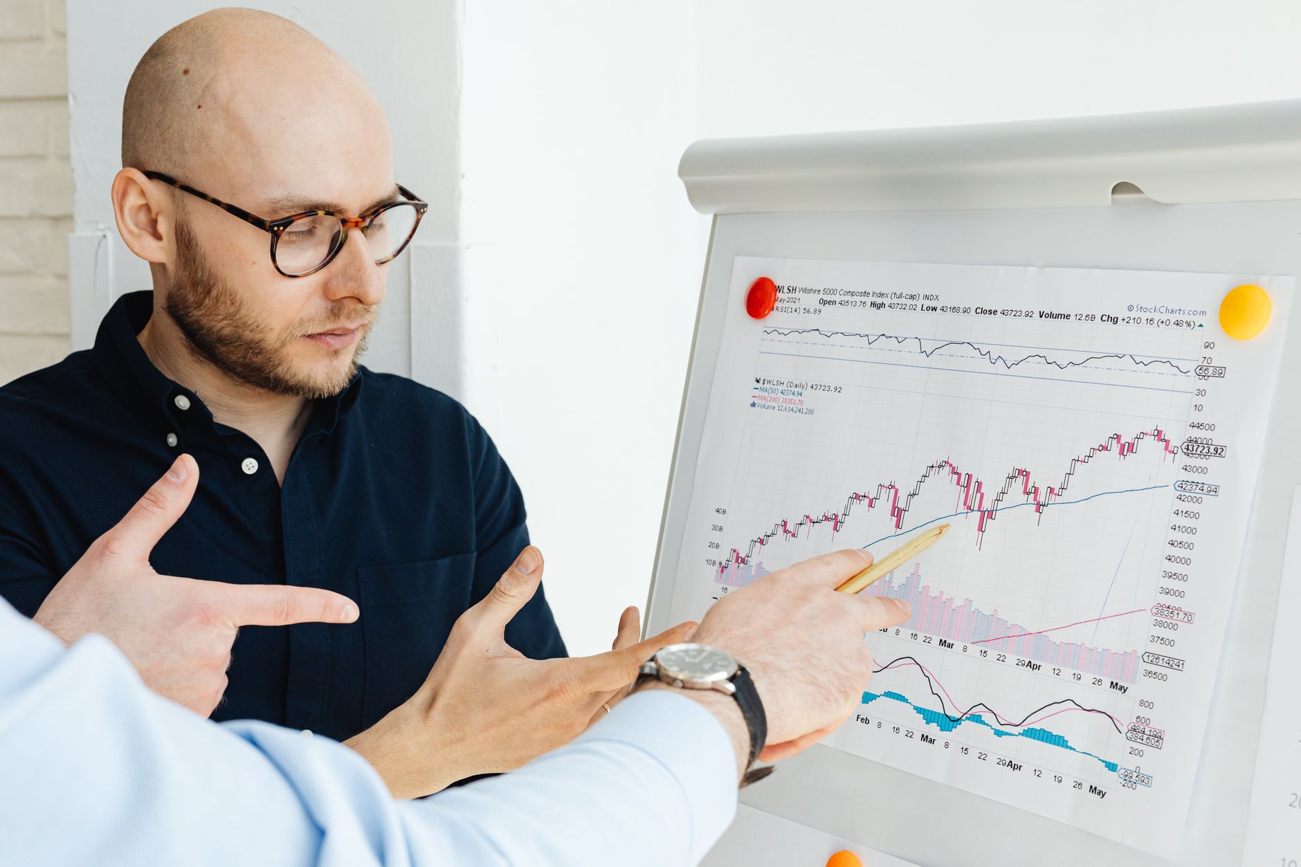 Conseiller financier équipe à Saint-Louis